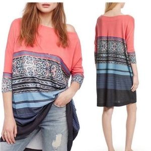 Free people Steppin out shirt dress